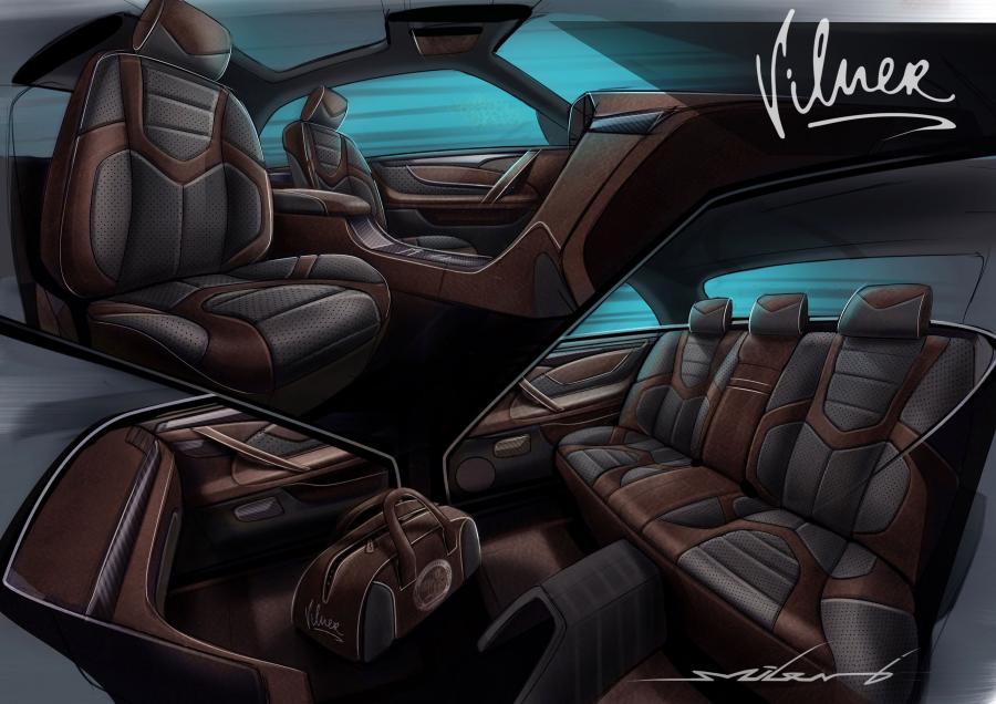  Mercedes-Benz E55 AMG 4Matic by Vilner 2014 года  (фото 22 из 22)